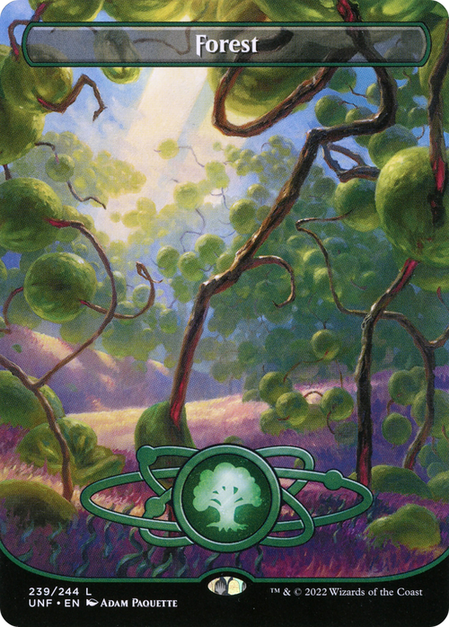 Forest (239) (Borderless) (UNF-239) - Unfinity Foil