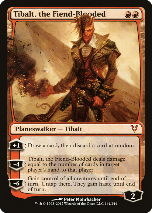Tibalt, the Fiend-Blooded (AVR-161) - Avacyn Restored Foil