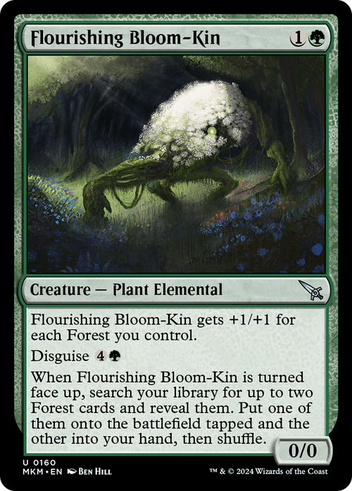 Flourishing Bloom-Kin (MKM-160) - Murders at Karlov Manor