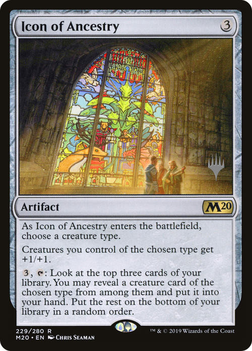 Icon of Ancestry (PPM20-229P) - Core Set 2020 Promos Foil