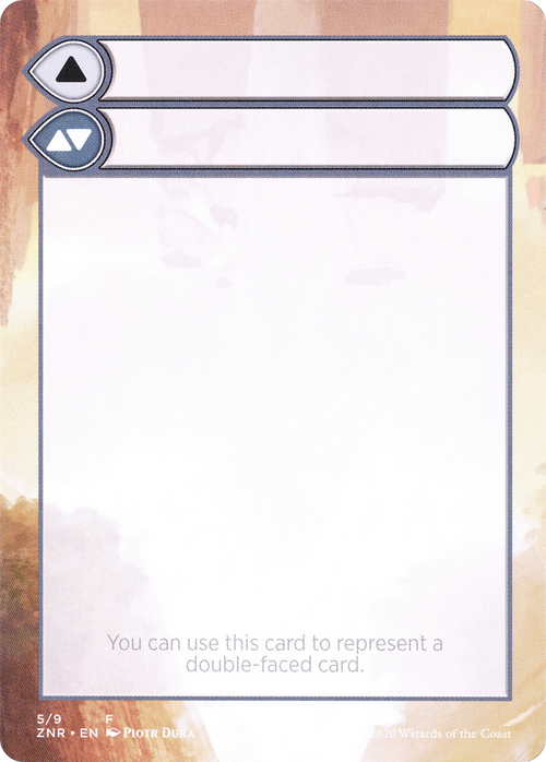 Double-Faced Substitute Card (SZNR-005) - Zendikar Rising Substitute Cards (Borderless)