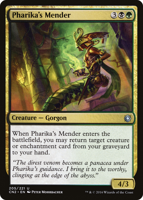 Pharika's Mender (CN2-205) - Conspiracy: Take the Crown Foil