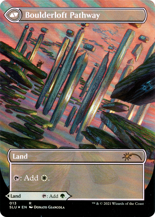 Branchloft Pathway (Borderless) (SLU-013) - Secret Lair: Ultimate Edition: (Showcase) (Borderless) Foil