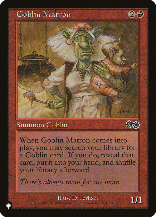 Goblin Matron (LIST-USG-191) - The List