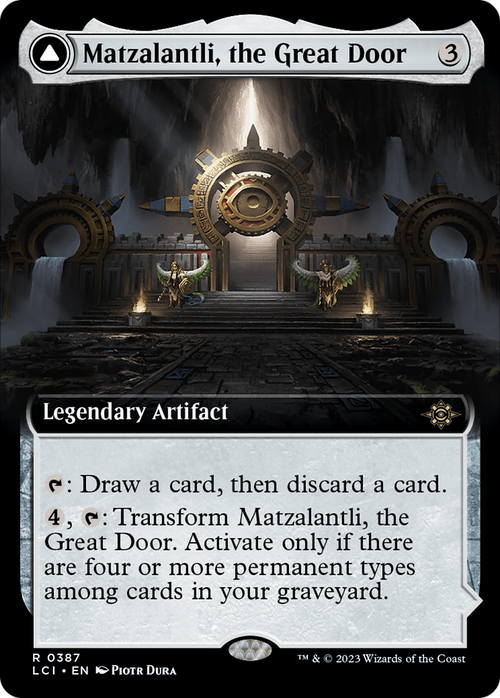 Matzalantli, the Great Door (Extended Art) (LCI-387) - The Lost Caverns of Ixalan: (Extended Art) Foil