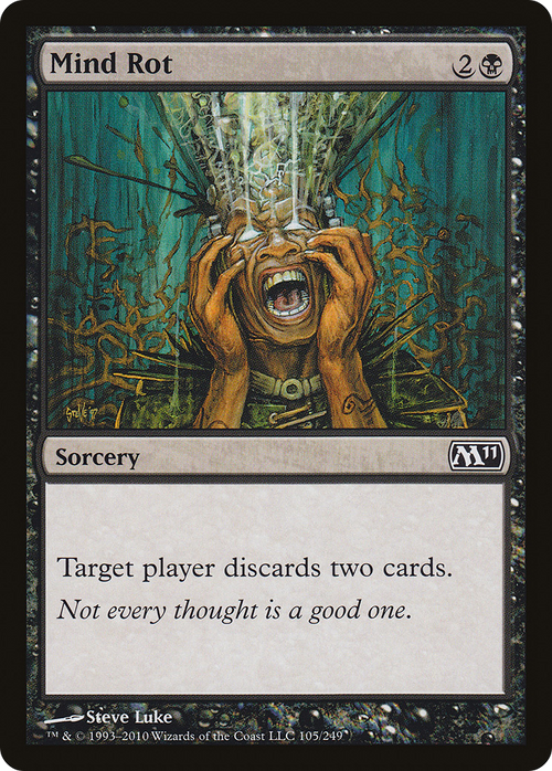 Mind Rot (M11-105) - Magic 2011 Foil