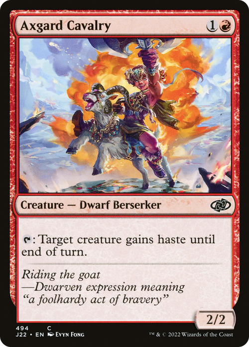 Axgard Cavalry (J22-494) - Jumpstart 2022