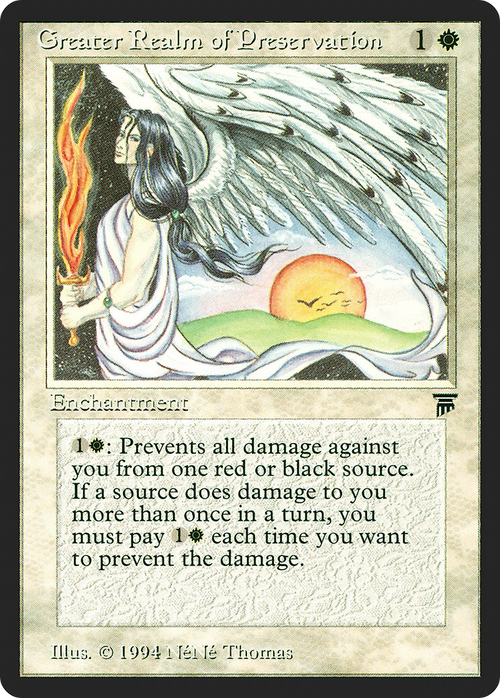 Greater Realm of Preservation (LEG-) - Legends