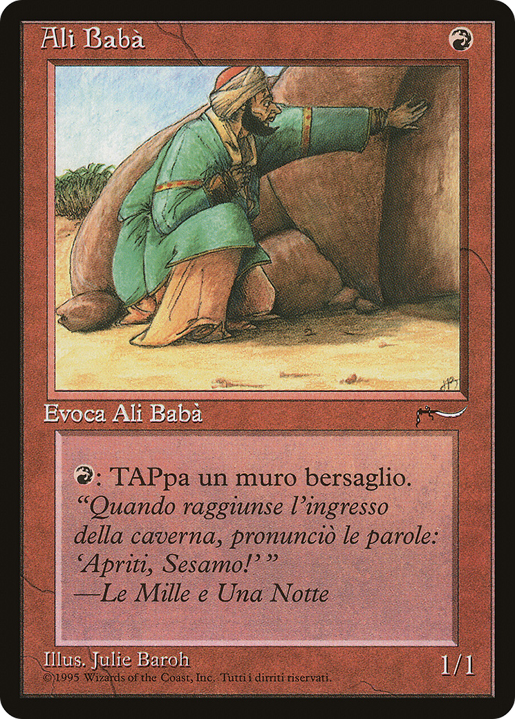 Ali Baba (Italian) (REN-) - Rinascimento