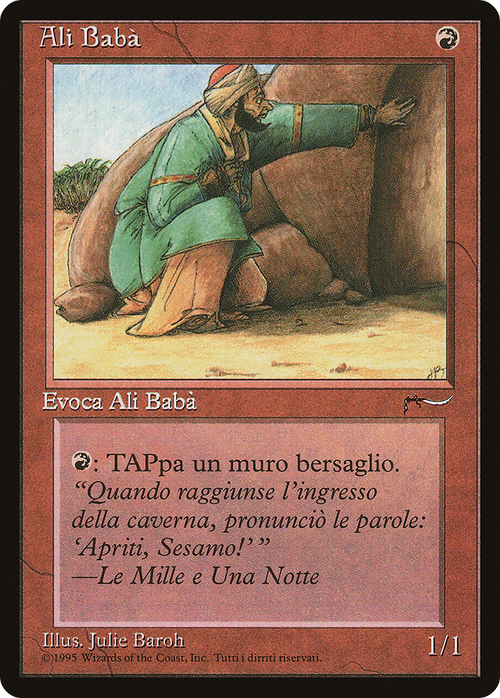 Ali Baba (Italian) (REN-) - Rinascimento