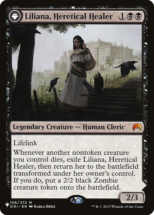 Liliana, Heretical Healer (LIST-106) - The List: (originpwdfc)