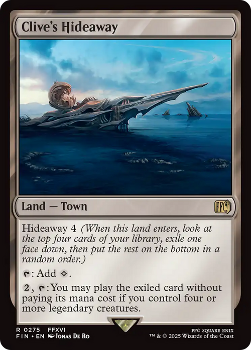 Clive's Hideaway (FIN-275) - FINAL FANTASY Foil