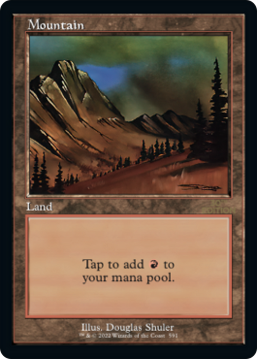 Mountain (591) (Retro Frame) (30A-591) - 30th Anniversary Edition