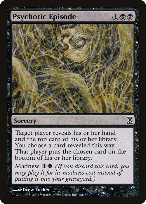 Psychotic Episode (TSP-126) - Time Spiral Foil