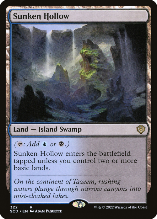 Sunken Hollow (SCD-322) - Starter Commander Decks