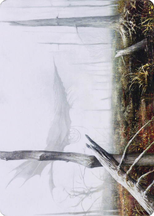 Swamp // Swamp (ADMU-064) - Dominaria United Art Series (Borderless)