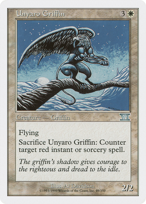 Unyaro Griffin (6ED-049) - Classic Sixth Edition