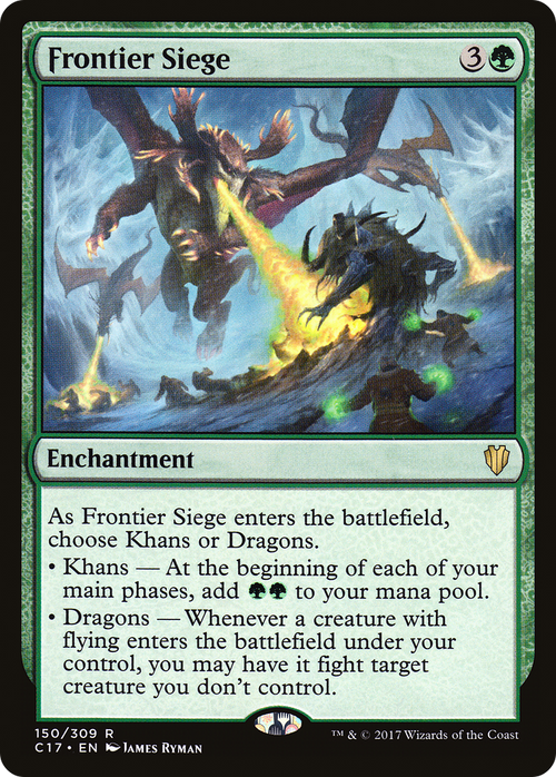 Frontier Siege (C17-150) - Commander 2017