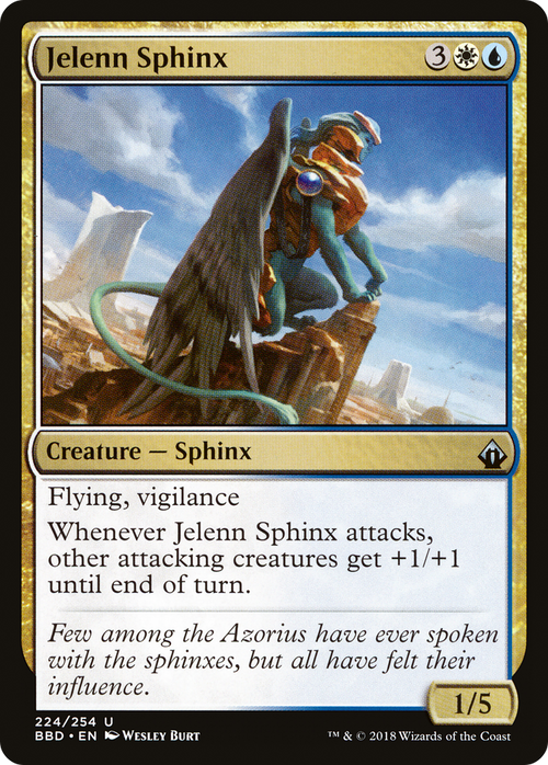 Jelenn Sphinx (BBD-224) - Battlebond Foil