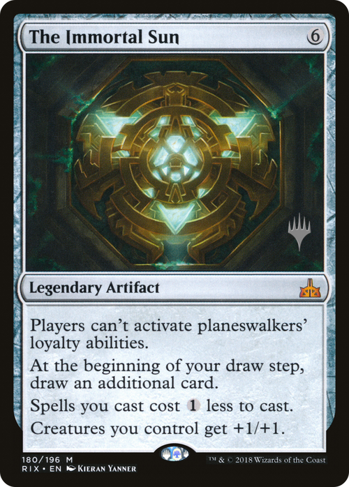 The Immortal Sun (PPM20-180P) - Rivals of Ixalan Promos