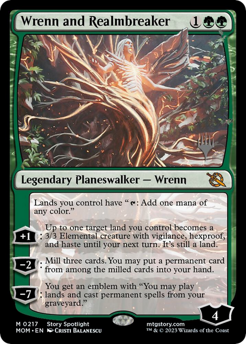 Wrenn and Realmbreaker (PPMOM-217) - March of the Machine Promos