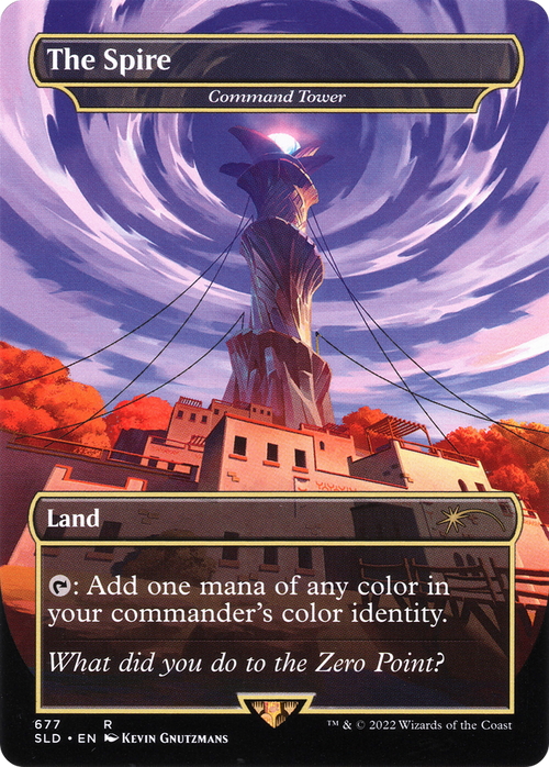 The Spire - Command Tower (SLD-677) - Secret Lair Drop / The Spire (Borderless)