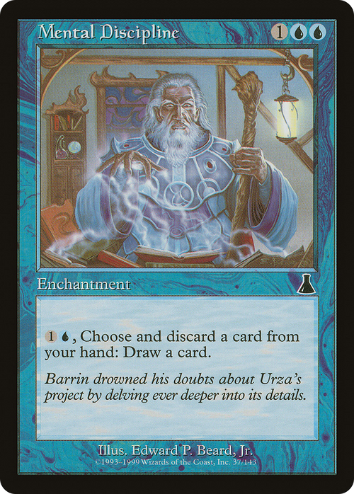 Mental Discipline (UDS-037) - Urza's Destiny