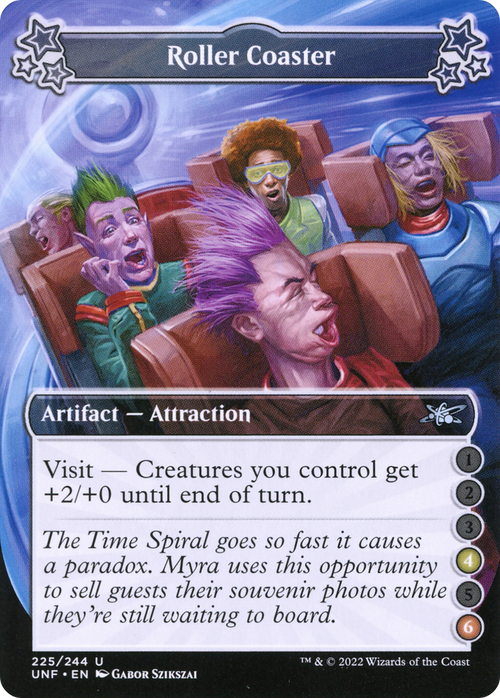 Roller Coaster (4-6) (UNF-225) - Unfinity Foil