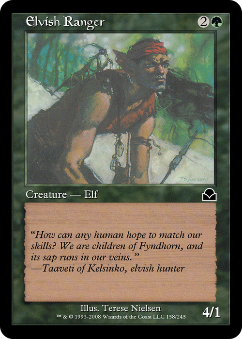 Elvish Ranger (ME2-158) - Masters Edition II Foil