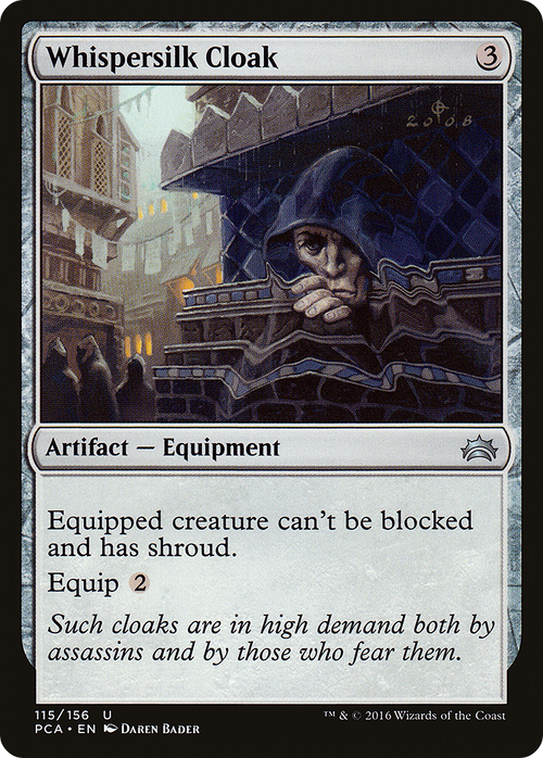 Whispersilk Cloak (PCA-115) - Planechase Anthology