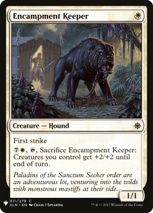 Encampment Keeper (LIST-XLN-11) - The List