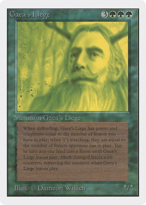 Gaea's Liege (2ED-) - Unlimited Edition