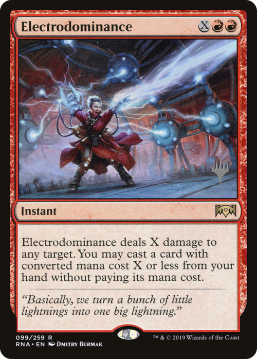 Electrodominance (PPELD-99P) - Ravnica Allegiance Promos