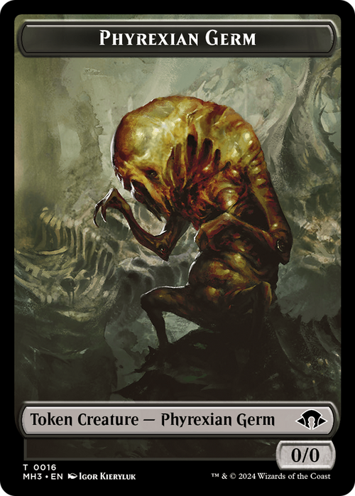 Phyrexian Germ (TMH3-016) - Modern Horizons 3 Tokens
