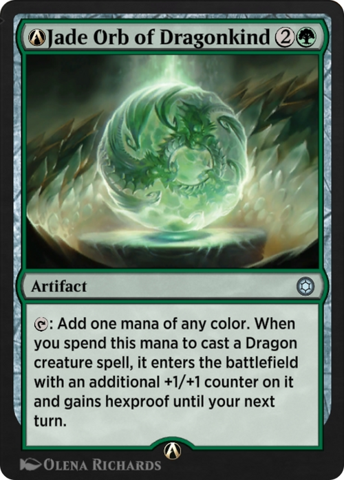 A-Jade Orb of Dragonkind (HBG-A-215) - Alchemy Horizons: Baldur's Gate