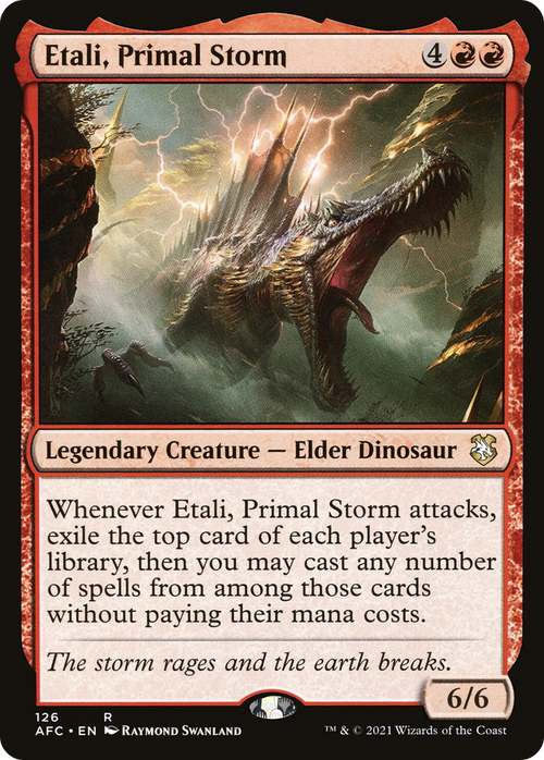 Etali, Primal Storm (AFC-126) - Forgotten Realms Commander