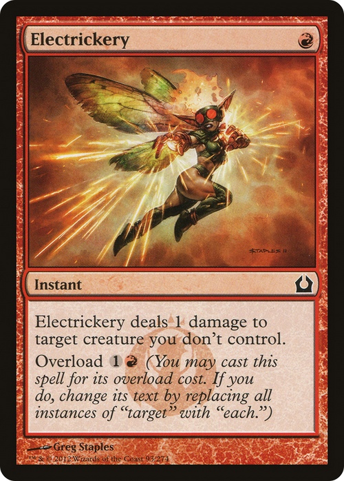Electrickery (RTR-093) - Return to Ravnica Foil
