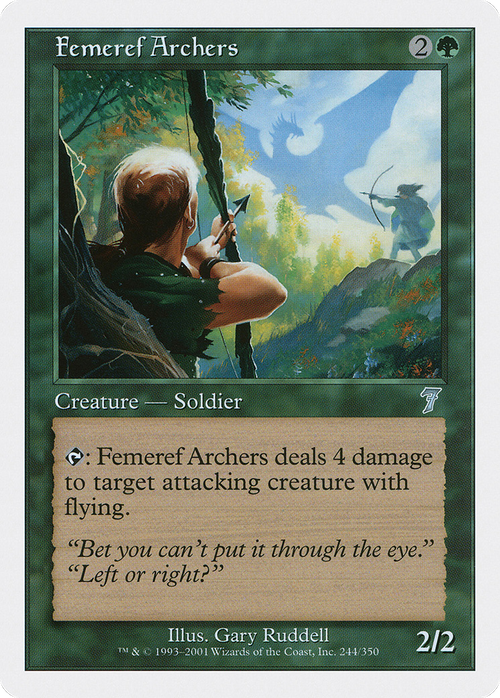 Femeref Archers (7ED-244) - 7th Edition
