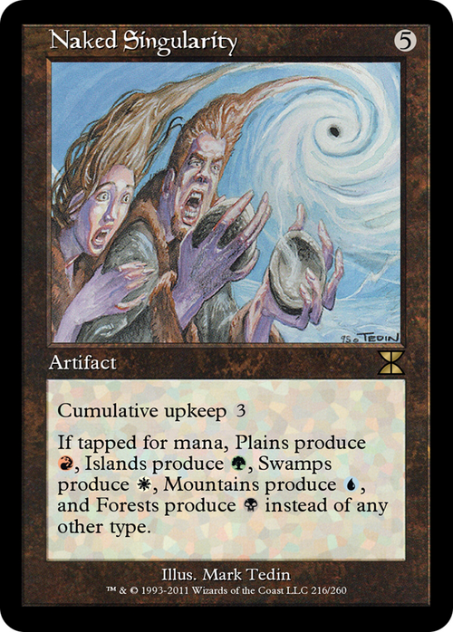 Naked Singularity (ME4-216) - Masters Edition IV Foil
