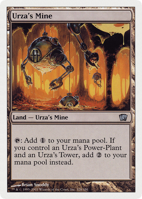 Urza's Mine (8ED-328) - 8th Edition Foil