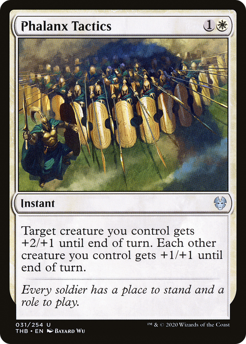Phalanx Tactics (THB-031) - Theros Beyond Death Foil