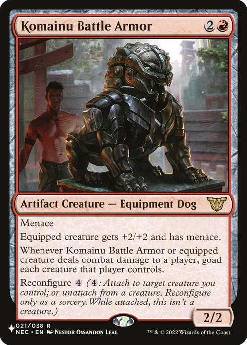 Komainu Battle Armor (LIST-021/038) - The List