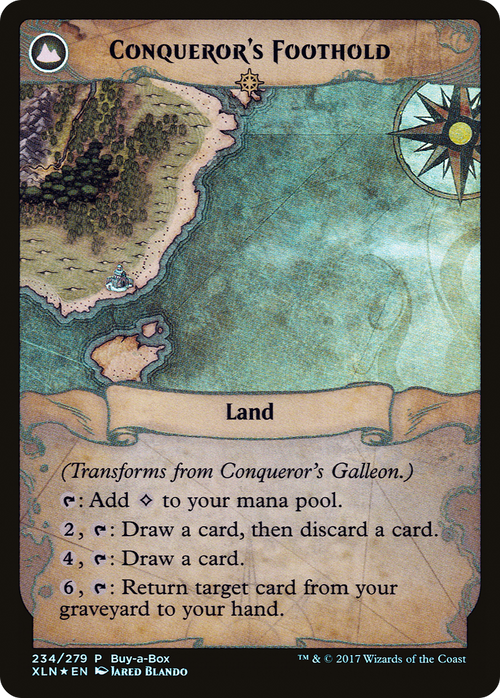 Conqueror's Galleon (BABP-234) - XLN Treasure Chest: (compasslanddfc) Foil