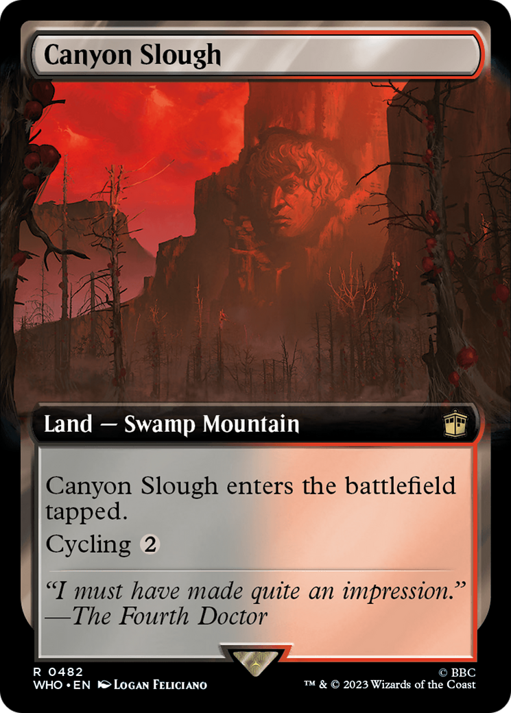 Canyon Slough (Extended Art) (WHO-482) - Doctor Who: (Extended Art)