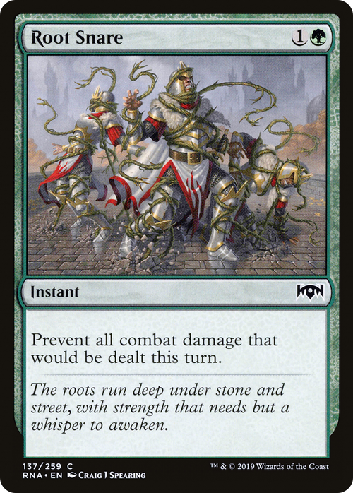 Root Snare (RNA-137) - Ravnica Allegiance Foil