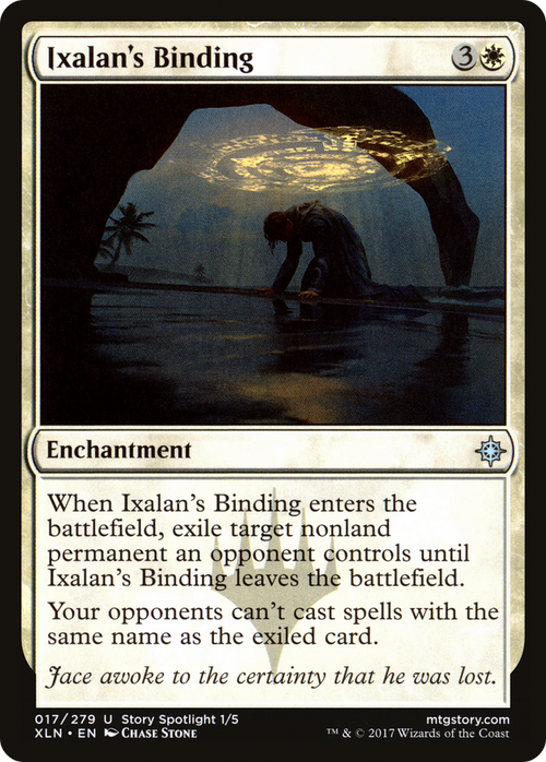 Ixalan's Binding (XLN-017) - Ixalan Foil