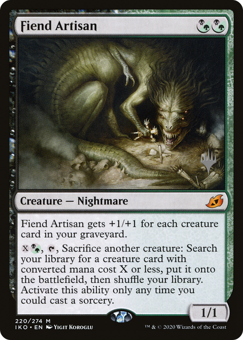 Fiend Artisan (PPIKO-220P) - Ikoria: Lair of Behemoths Promos