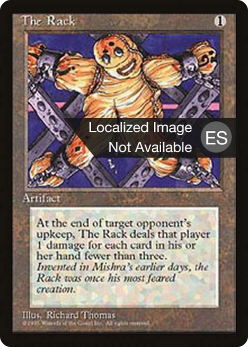 The Rack (4BB-370) - Fourth Edition Foreign Black Border