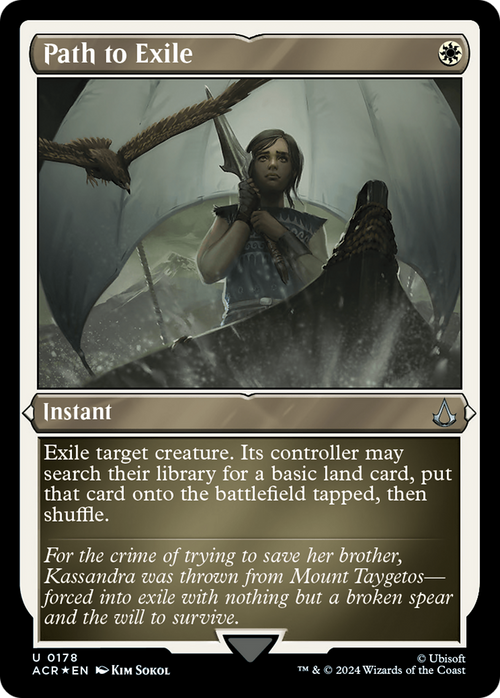Path to Exile (Foil Etched) (ACR-178) - Assassin's Creed Foil