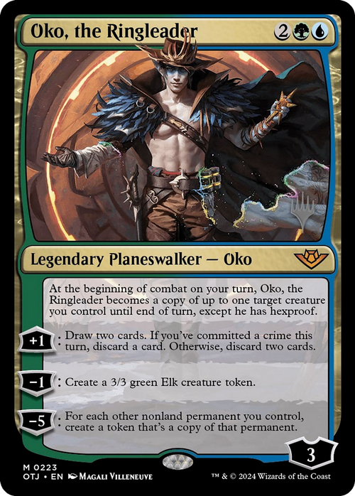 Oko, the Ringleader (PPOTJ-223) - Outlaws of Thunder Junction Promos Foil